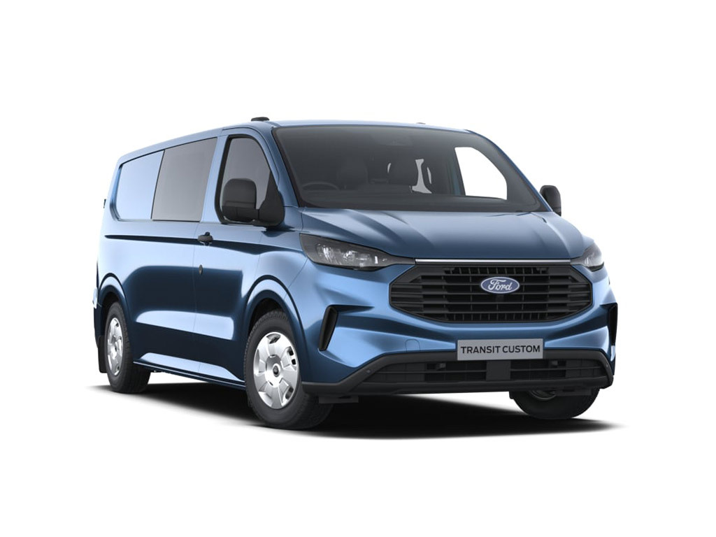 Ford Transit Custom 280 L2 Diesel Fwd 2.0 EcoBlue 136ps H1 Double Cab Van Trend